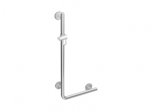 HEWI L-shaped Support Rail with Shower Head Holder | WARM TOUCH